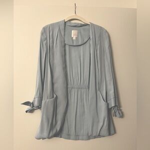 Lauren Conrad Light Blue Blazer Jacket